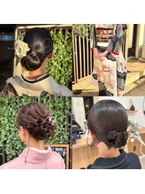 成人式、卒業式、イベントなどの着付け、ヘアセットやってます！