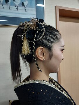 美容室ほしの 成人式スタイル