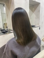 エルフレームバイワンラヴェスト(L'FLAME by one Lovest)&nbsp;艶ミディアム髪質改善ストレート