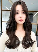 20代30代韓国くびれ◎小顔レイヤー+透明感カラー
