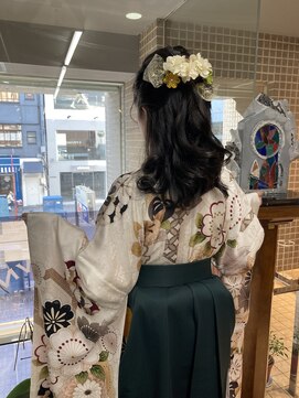 クラウン(CROWN) ハーフアップ