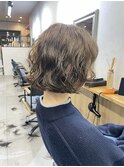 ショートパーマボブパーマ/20代30代40代/大人