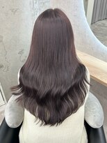 アロ 梅田(alo) 【苗代萌】ブリーチなしでできるラベンダーブラウン