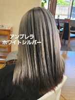 シャルシェ(Chercher) アンブレラCOLOR★ホワイトシルバー