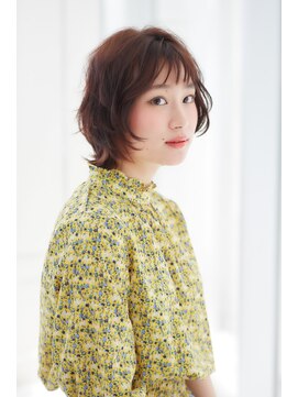 ミチオ ノザワ ヘアサロン ギンザ(Michio Nozawa HAIR SALON Ginza) レトロなカールがポイント！ミディアムボブスタイル