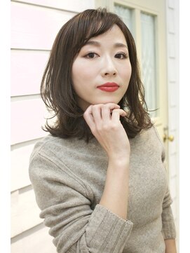 ニューラインギンザ(New-Line 銀座) オリーブベージュ大人ミディアム