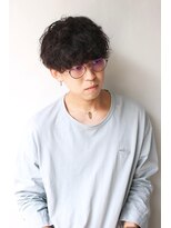 オムズ(OM's)&nbsp;波巻きパーマツーブロックツイストスパイラルパーマメンズパーマ