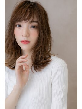 カバーヘア ブリス 川口(COVER HAIR bliss) シークレットグラデーションxくびれカールZ川口10代20代30代