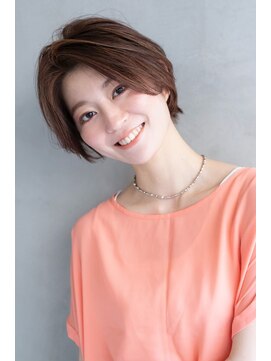 レニーバイエース(LANY by ACE) 【LANY横浜】ハンサムショート×チョコレートブラウン