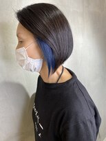 アンダーバーホワイトモデ 河内長野(_WHITE mode)&nbsp;☆ イヤリングデニムブルーカラー