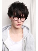 [OCEAN Hair&Life藤原純] カジュアルマッシュ×クールブラック☆