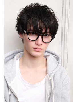 オーシャン(Ocean) [OCEAN Hair&Life藤原純] カジュアルマッシュ×クールブラック☆