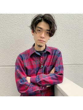 エストアール フクオカ 福岡博多店(est-r. Fukuoka) センターパート/ニュアンスパーマ/博多