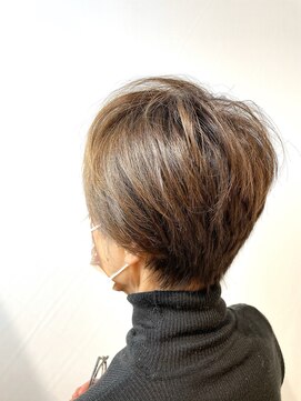 アッシュ 中山店(Ash) 脱白髪染めのテクニックカラー