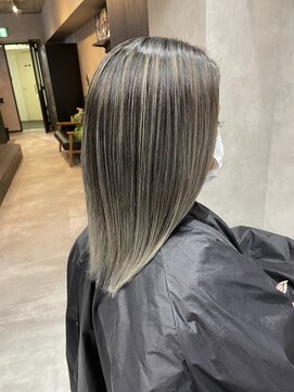 サニー 渋谷(SUNNY) グレーベージュニュアンスカラーアッシュミルクティー