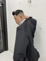 ウェルネス(Wellness) スキンフェードツイストスパイラルツーブロックマッシュ90