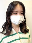 イヤリングカラーインナーカラーハイライトフェイスフレーミング