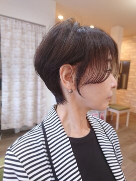 ミエル(miel) 【hair design miel】大人ショート