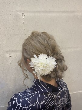 ボアップ 新居浜店(boappu) #ヘアセット #浴衣 #ヘアアレンジ #アップ #新居浜