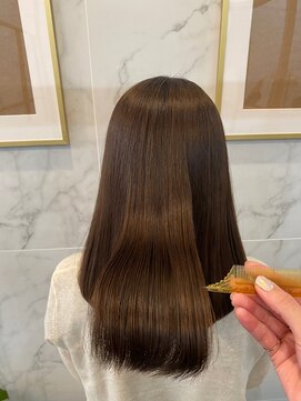 ジーナ 本八幡(Zina) 大人かわいい20代30代40代小顔ショコラベージュ　Zina本八幡