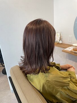 アムアム(amu_amu) 血行促進効果】カット＋うる艶カラー＋炭酸スパ（20分）