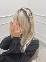 ハートでカワイイ＊あみたらしヘアメ＊新井