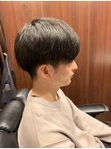 マッシュスタイル　田町　理容室　顔剃り　床屋　ツーブロック