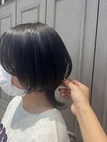 フォルテ ガーデン ヒルズ 静岡店(FORTE GARDEN HILLS) ブルーブラック/髪質改善/ストレート