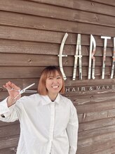 アース 浦添店(HAIR & MAKE EARTH)　 上里 玲未