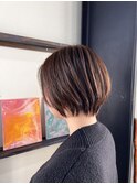 chill/大人可愛いショートボブ
