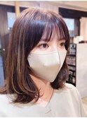 姫カット/シアーカラー/フレアバング[津田沼]