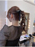 ポニテヘアアレンジ★