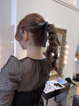 コワファースト  させぼ五番街店(COIFF1RST) ポニテヘアアレンジ★