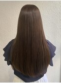 酸性ストレート×ロングスタイル
