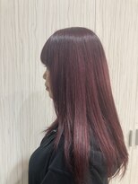 ビス ヘア アンド ビューティー 西新井店(Vis Hair＆Beauty) 10代20代人気レッドワインカラー