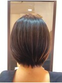 30代40代50代/ショートボブ/長めショートボブ