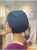 ミニボブ/レイヤーボブ/髪質改善縮毛矯正