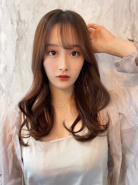 ルームバイシー 新宿(Loom. by Sea) 似合わせカット×メルティーカラー[似合わせカット/レイヤー]