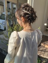 オグジュアリー 表参道(aux.)&nbsp;ゆるっとまとめ髪アレンジ(電話予約)