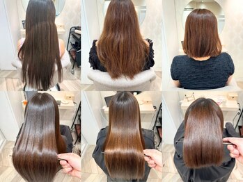 クラッチ トリートメント アンド ヘッドスパ 江坂(CLUTCH)の写真/真っ直ぐするだけじゃない。カーブストレート♪自然な丸みをつけて誰もバレないくらいナチュラルな艶髪に◎