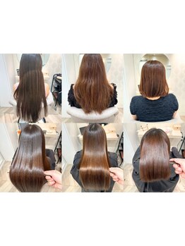 真っ直ぐするだけじゃない。カーブストレート♪自然な丸みをつけて誰もバレないくらいナチュラルな艶髪に◎