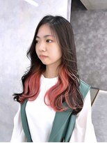 ワンズミラー 原宿(ONE'S MIRROR)&nbsp;イメチェン/レッドブラウン/フルバング/似合わせカット/原宿駅