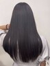 カット+オーガニックカラー+トリートメント￥9000