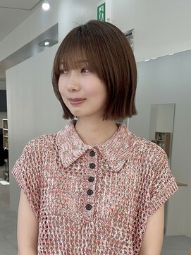 ミル(milu) 【ami】ボブ/切りっぱなしボブ/ミニボブ/四条/河原町