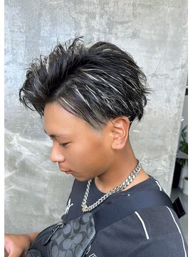 メンズサロン キング 高槻店(Men’s salon K!ng) 波巻きツイストスパイラルパーマ/フェザーパーマ/眉毛/メンズ