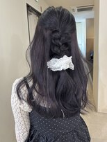ニコフクオカヘアーメイク(NIKO Fukuoka Hair Make)&nbsp;【NIKO】ブリーチなしダブルカラー.ラベンダーカラー