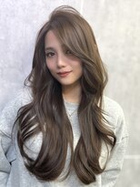 アマトウキョウ アユンチェ(AMA TOKYO×AYUNCHE) 韓国ヘア 2wayバング レイヤーカット くびれヘア 顔周り