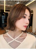 20 代30代40代ナチュラルボブ顔周りボブ大人ショートボブ顔周り
