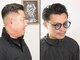 グリンヘアー(GRIN HAIR)の写真/ON/OFFどちらも対応出来る◎できる男のメンテナンスに☆清潔感のあるスタイルで第一印象UP！