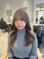 ビューバイネオリーブ 用賀店(Beau'r by neolive)&nbsp;黒髪ボブルフネビージュ小顔ワンレン《用賀》